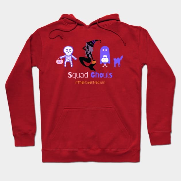 The Maven Medium- Squad Ghouls (Purple) Hoodie by TheMavenMedium